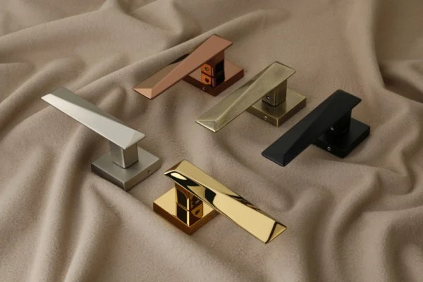 GARIS Premium Rose Handles For Main Door | Main Door Pull Handle | Wooden Door Handle | Door Handle I Matt I Antique Brass I Black Matt I PVD Gold I Finish